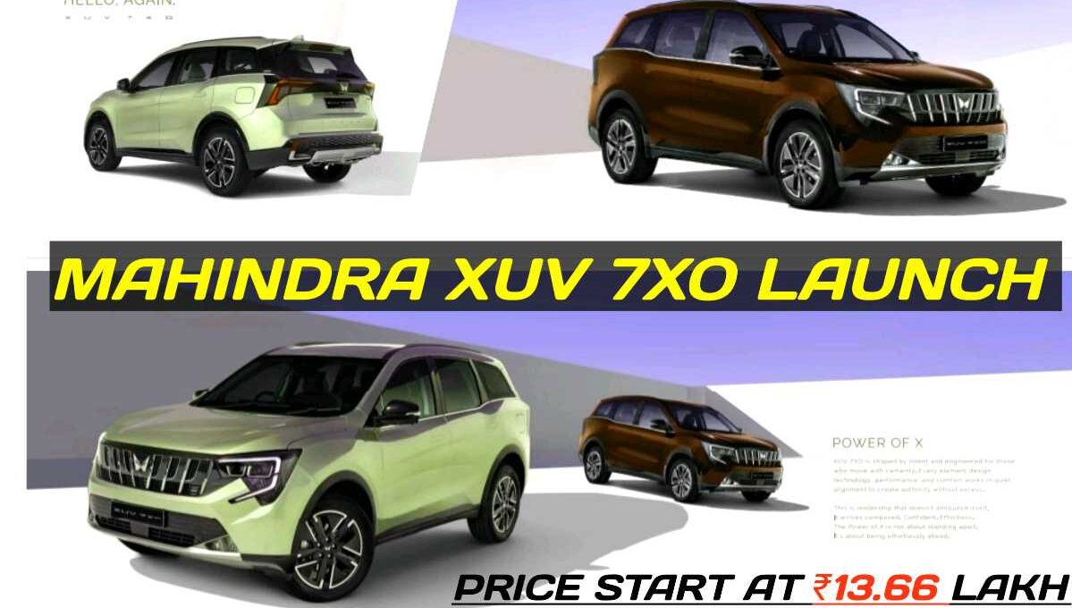 Mahindra XUV 7XO