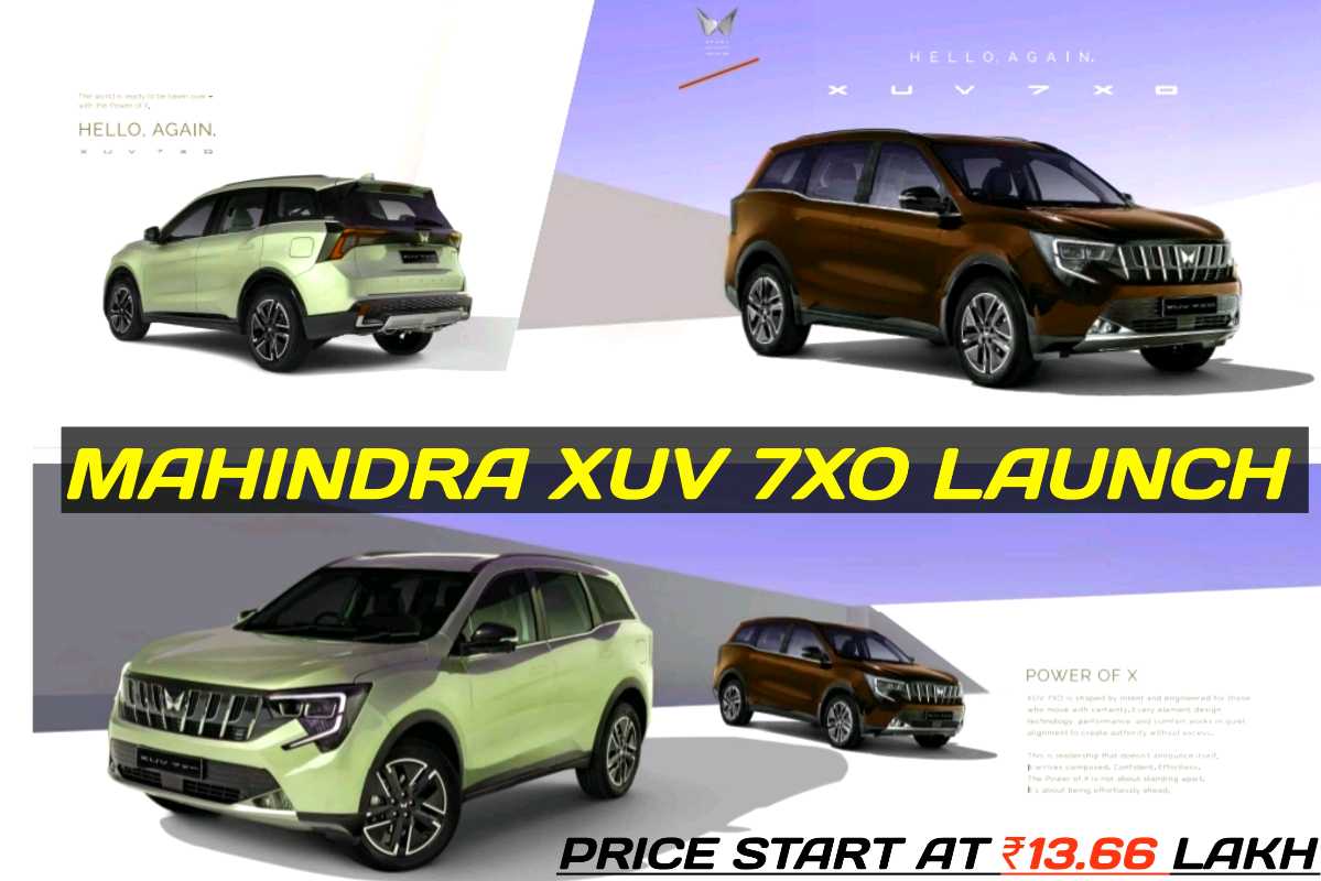 Mahindra XUV 7XO