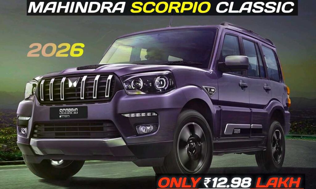 Mahindra Scorpio Classic 2026