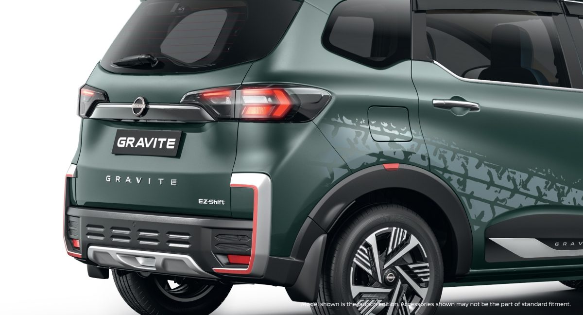 Nissan Gravite 2026 Rear Exterior