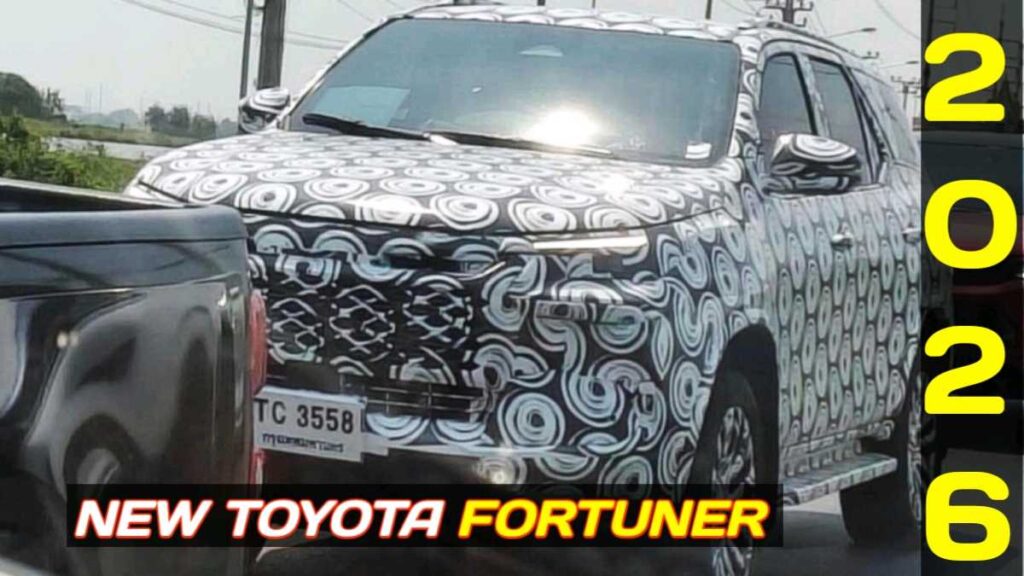 Toyota Fortuner Spotted