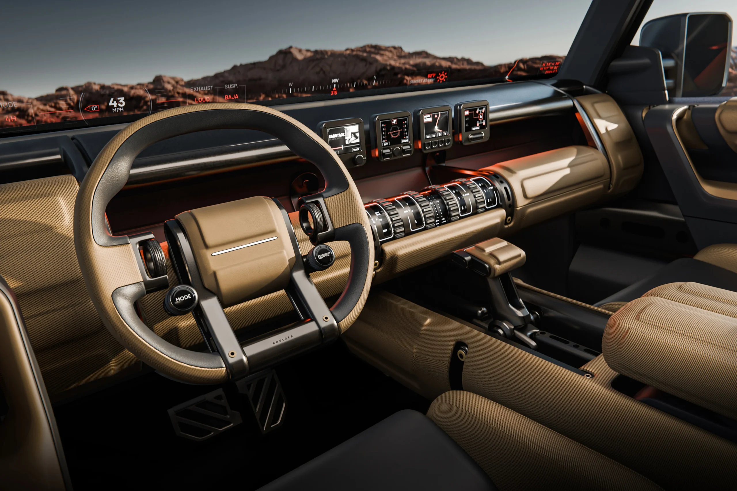 Hyundai Boulder Concept Features