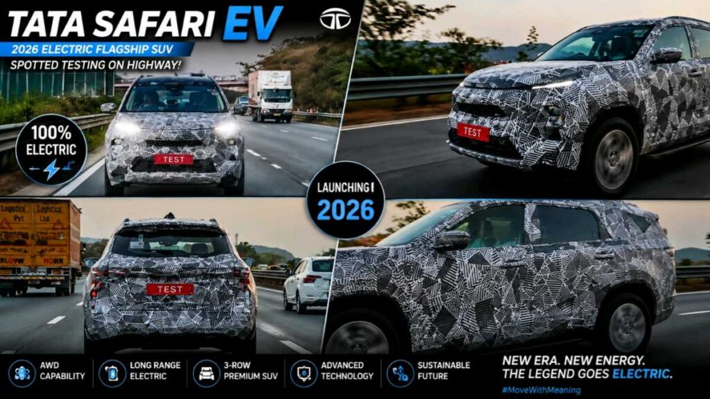 Tata Safari Ev 7 Seater