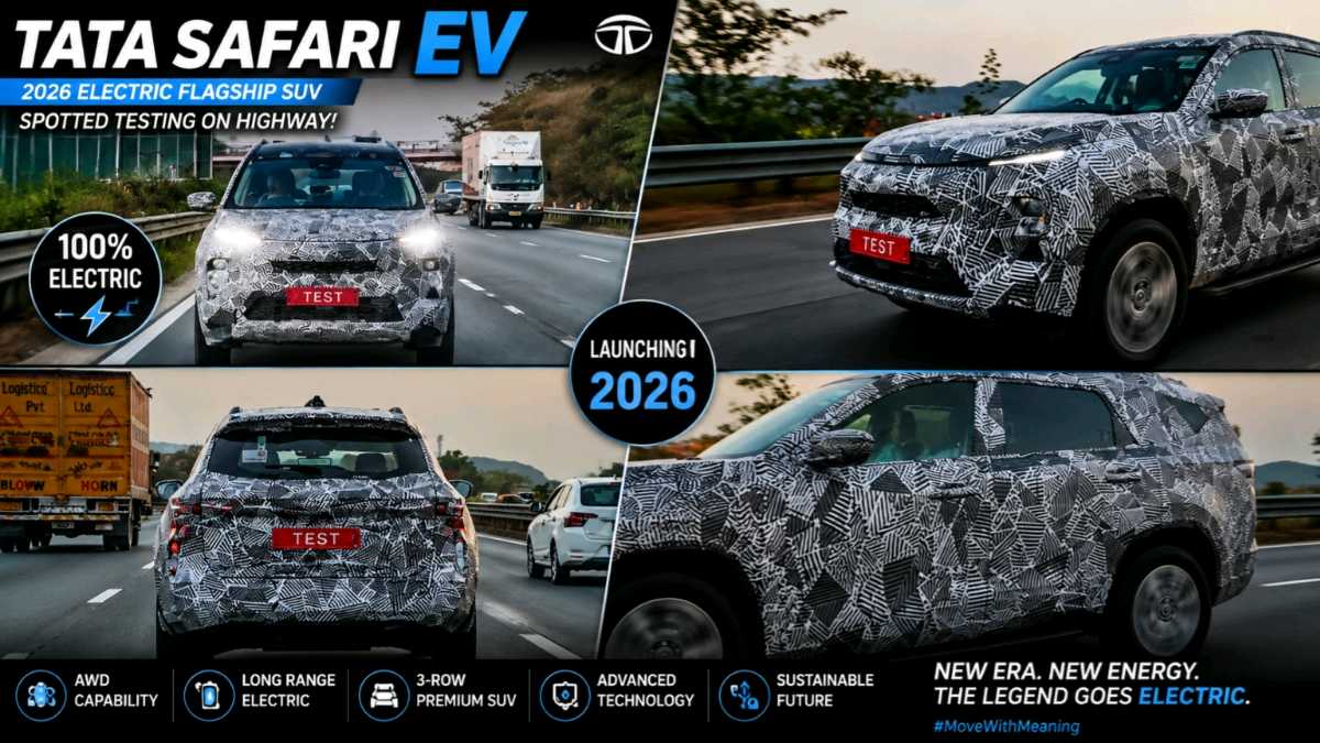 Tata Safari Ev 7 Seater