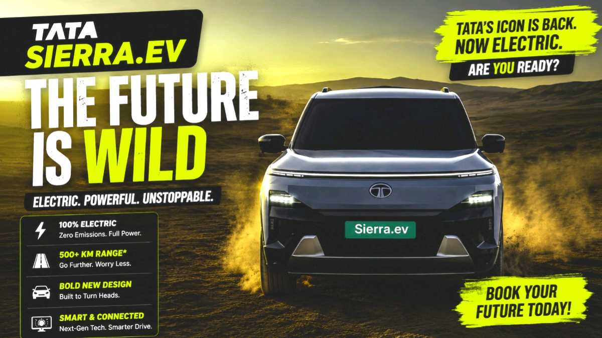 New Tata Sierra EV 2026