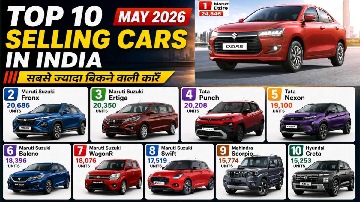 Top 10 Cars Selling May 2026