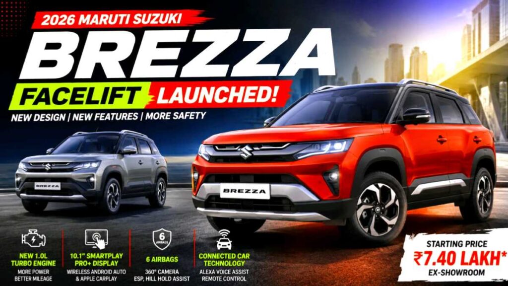 Maruti Suzuki Brezza Facelift