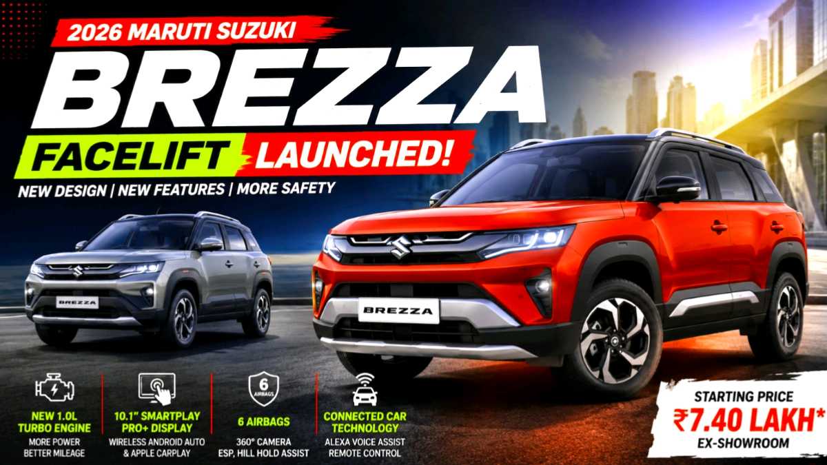 Maruti Suzuki Brezza Facelift
