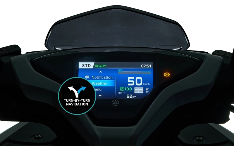 Yamaha Aerox Electric Display