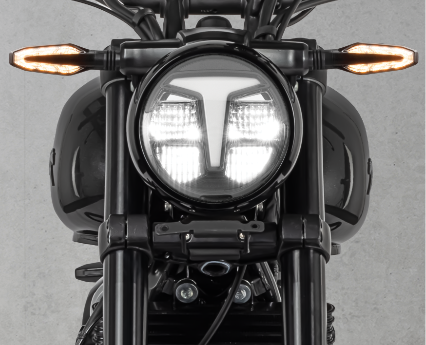 TVS Ronion LED Front