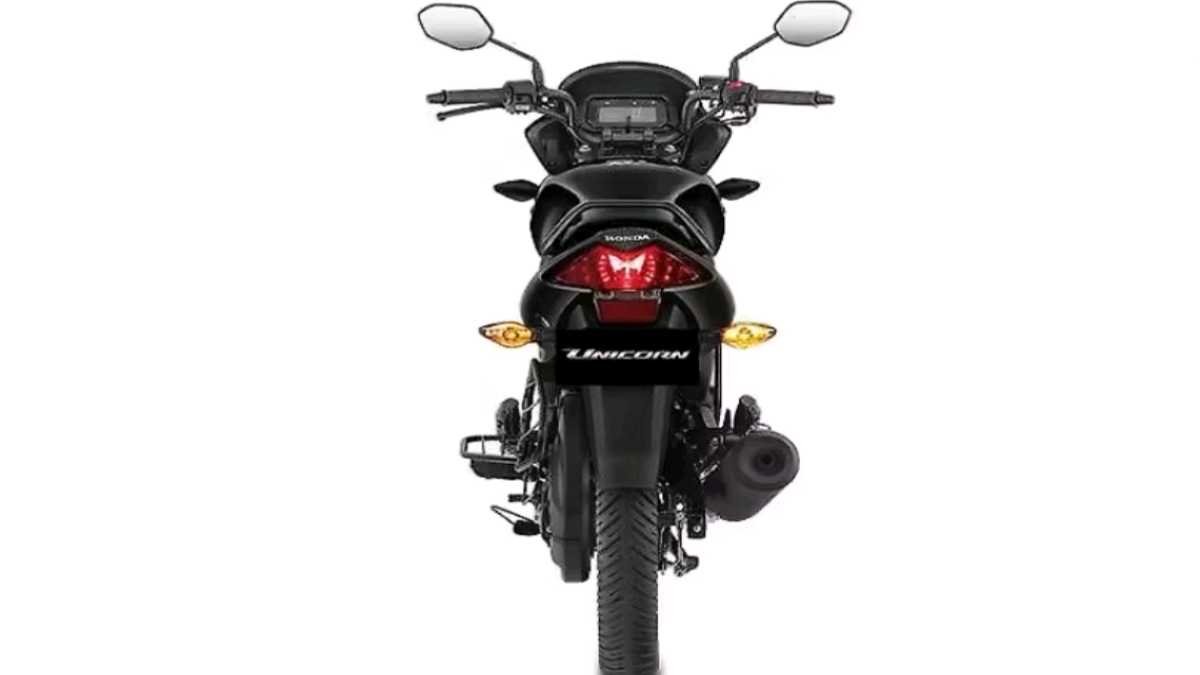 Honda Unicorn 2026 Rear view
