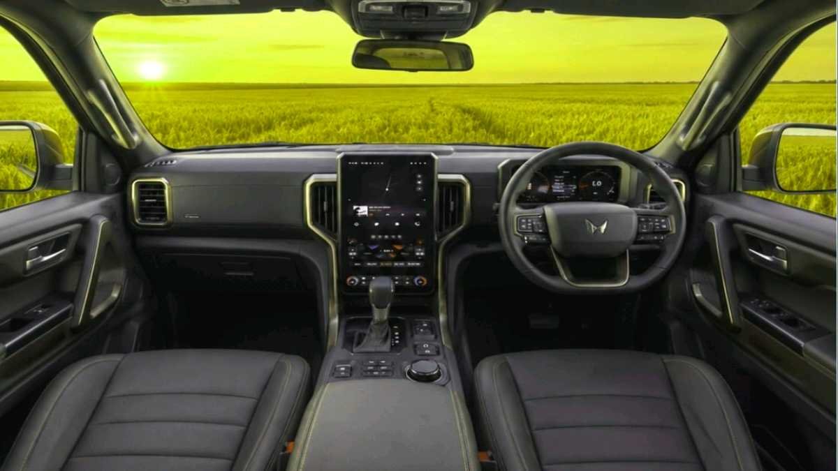Mahindra Scorpio N Pickup Interior