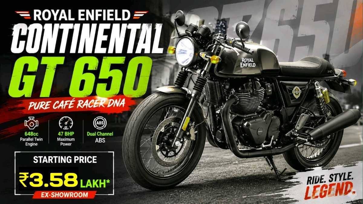 Royal Enfield continental GT 650