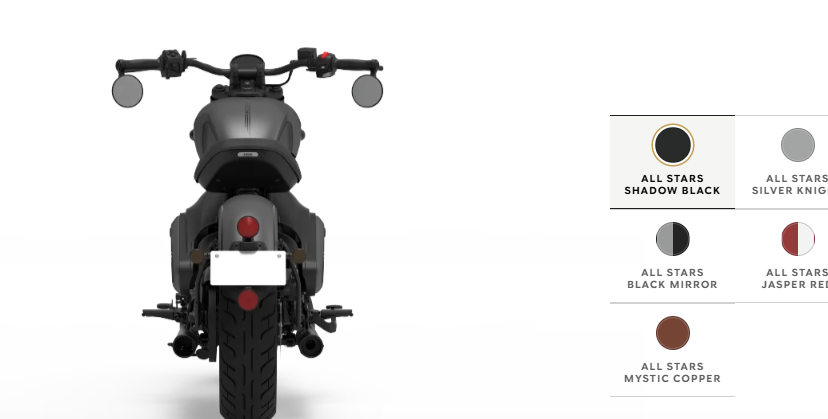 Jawa 42 Bobber All Star Rear View