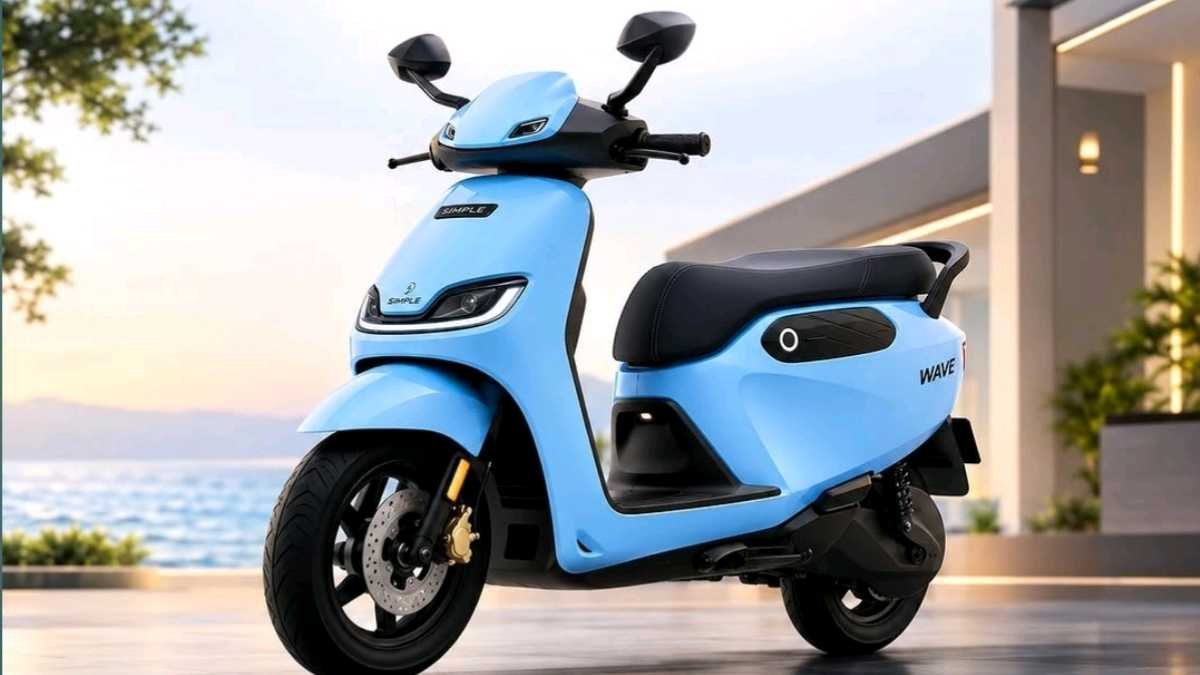 Simple Wave Electric Scooter Front