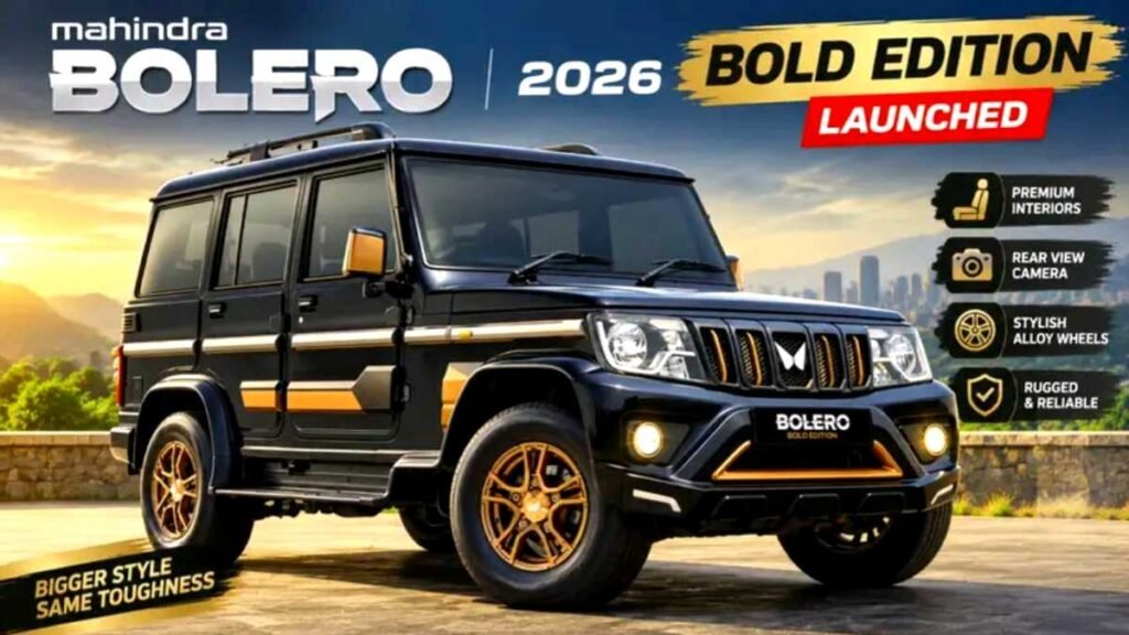 2026 Mahindra Bolero Bold Edition