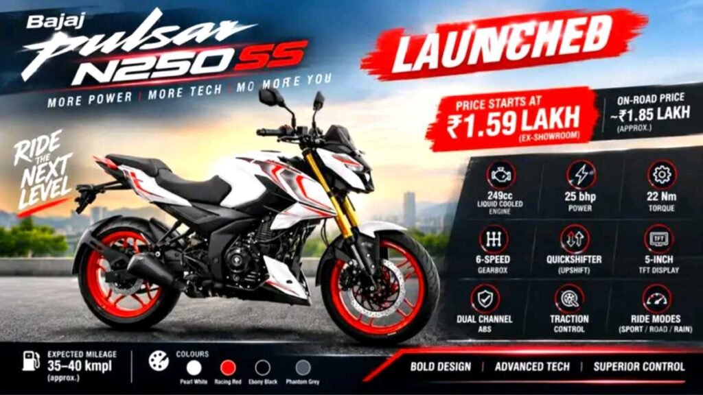 Bajaj Pulser N250SS